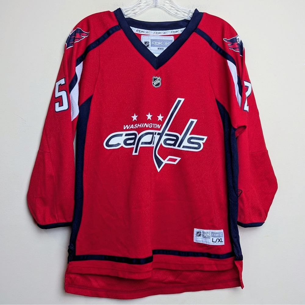Washington Capitals Mike Green #52 Hockey Reebok Jersey Youth‎ Size L/XL